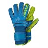 Guantes de portero Reusch fit control G3 Fusion Evolution Blue Diamond azul aqua/Verde Flourescente